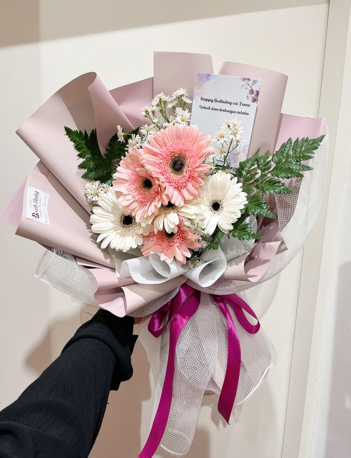 wrap pink ungu