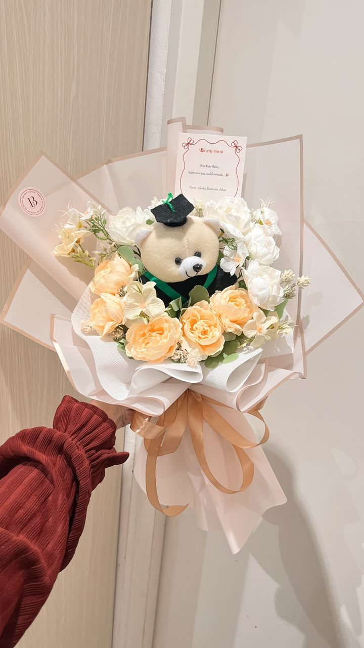 Artificial Graduation Bear