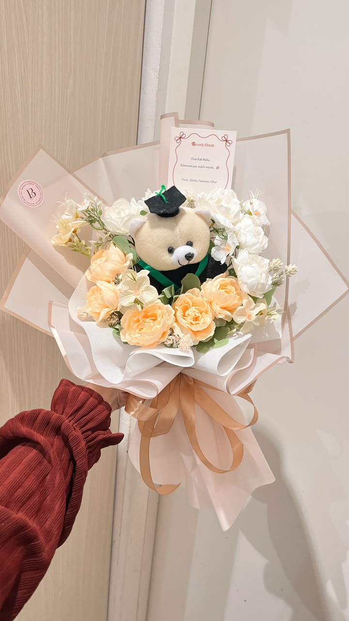 Artificial Graduation Bear